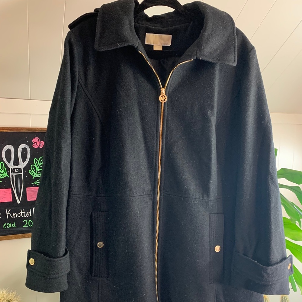 Micheal Kors Wool Peacoat